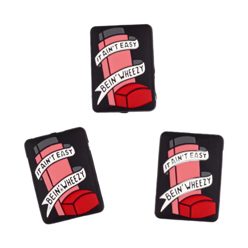 Silikonperlen - Asthma - Puffer