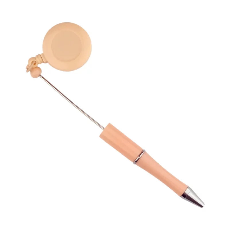 Porte-badges avec stylo - Cantaloup