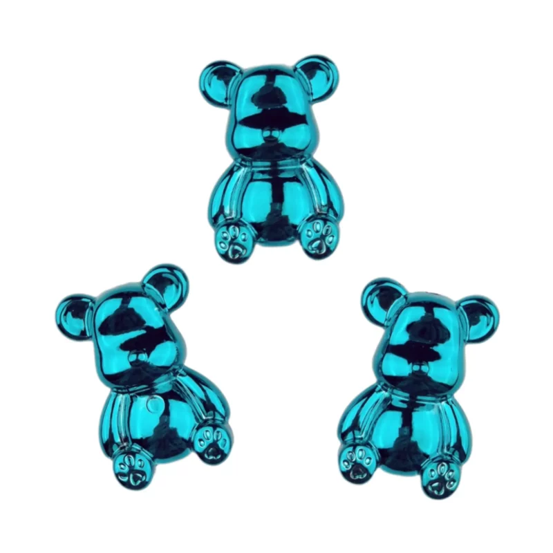 Acryl Beer - 35x20x10 MM - Smaragd Chrome