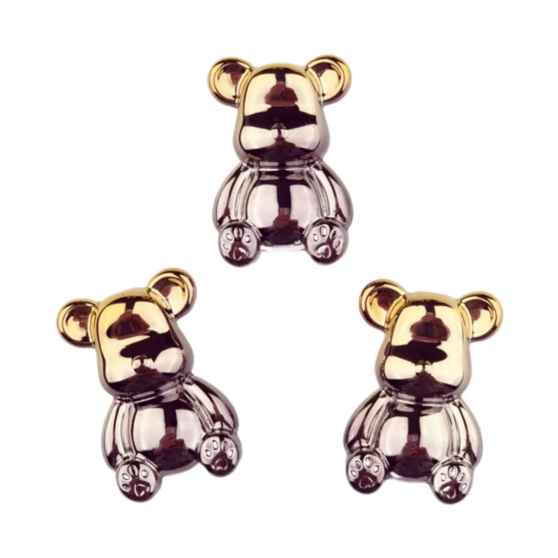 Acryl Beer - 35x20x10 MM - Gold Titanium Verloop