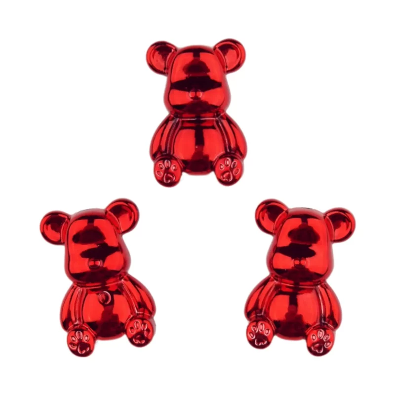 Acryl Beer - 35x20x10 MM - Red Chrome