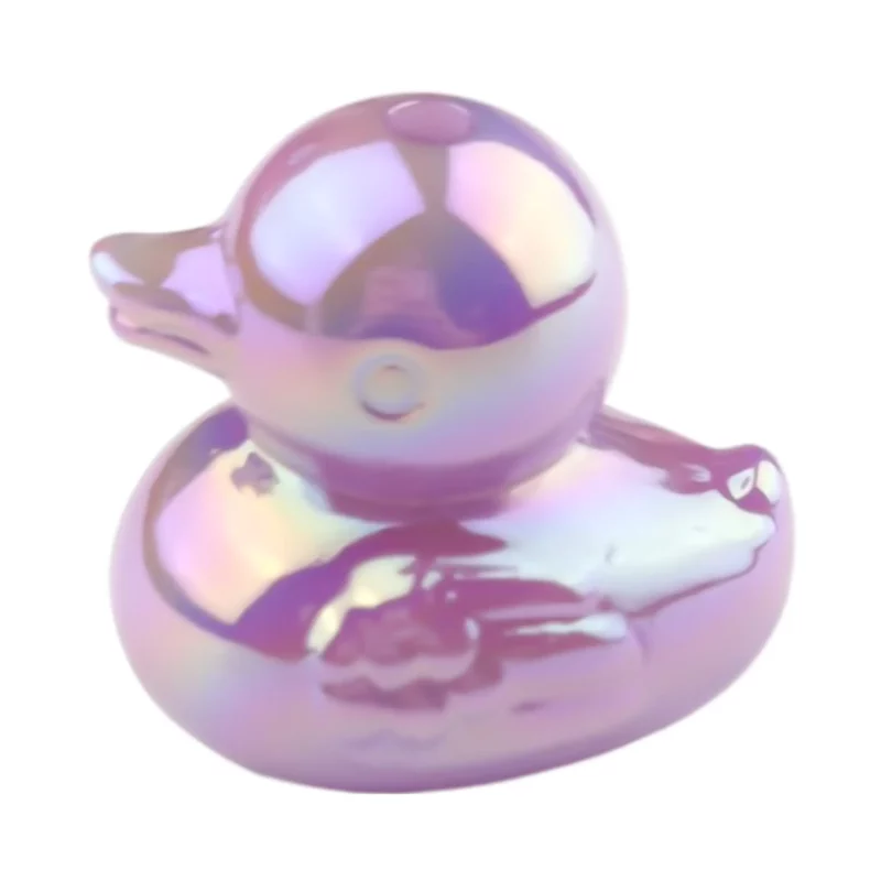 Acryl eendje/ducky - Grape - 22 mm