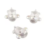 Acryl Vliegtuig - 30x20x18 MM - Wit