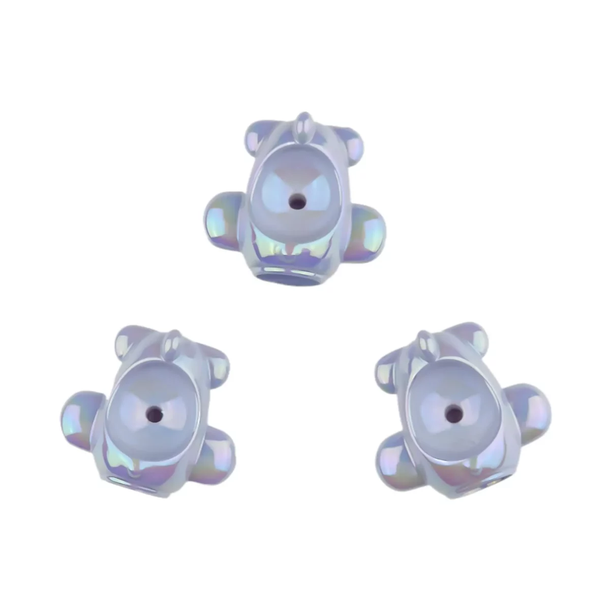 Acryl Vliegtuig - 30x20x18 MM - Licht Poeder Blauw - Afbeelding 2