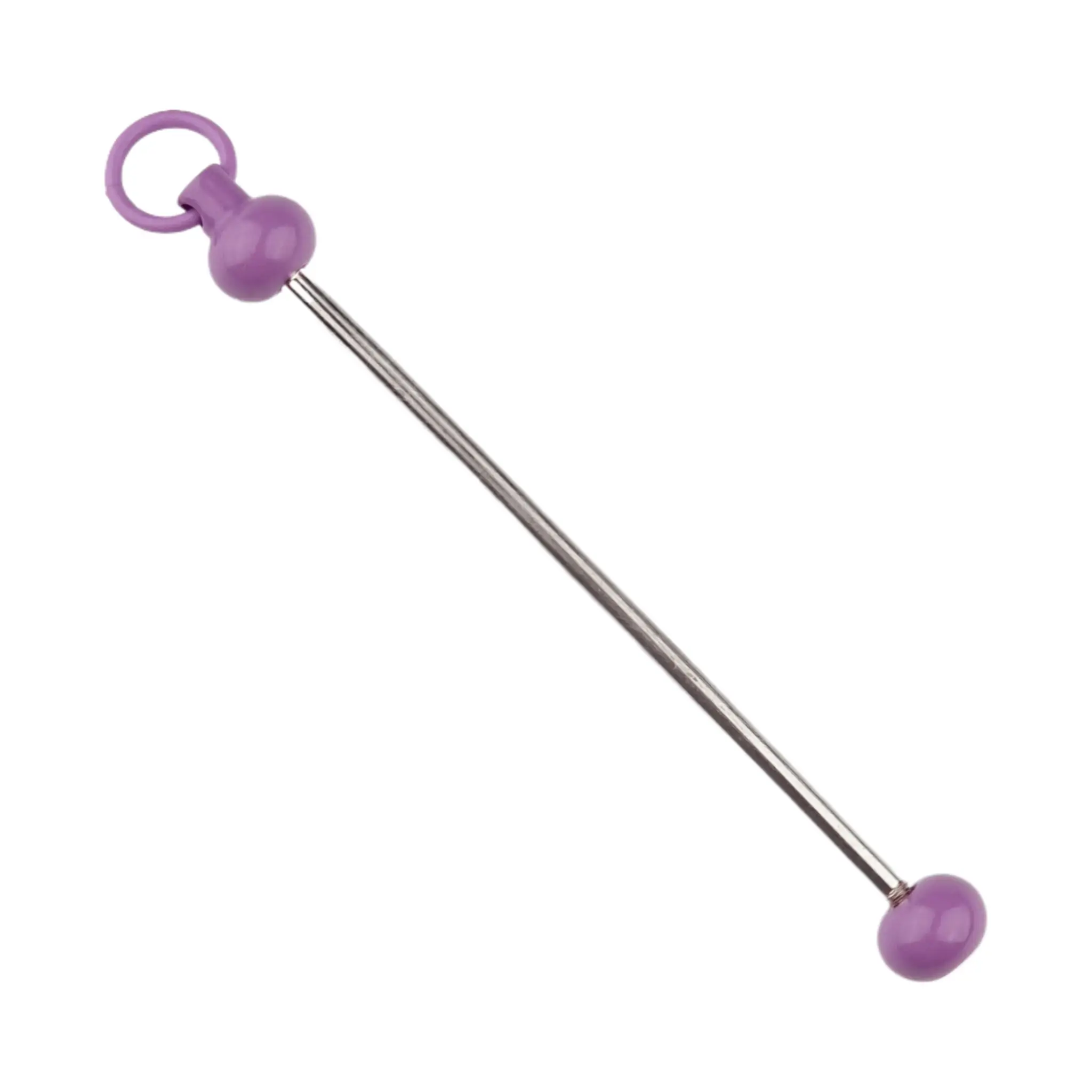 Namenlos-802 Anhänger mit Gewinde - Stab - Soft Purple – Bild 1