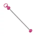 Anhänger mit Gewinde - Stange - Cyclamen