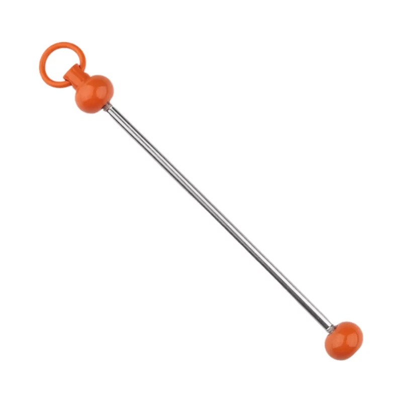 Anhänger mit Gewinde - Stab - Orange