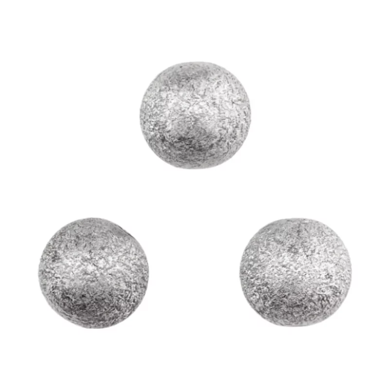 Acryl Kraal - Glitter Relief  - 12 mm - Zilver