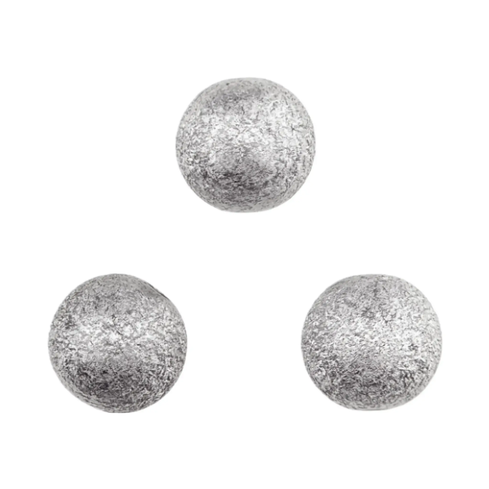 Naamloos-858 Acryl Kraal - Glitter Relief - 16 mm - Zilver - Afbeelding 1