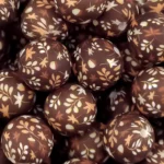 Perles en silicone - 16 mm - Rondes - Impression d'automne – Image 3