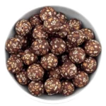 Perles en silicone - 16 mm - Rondes - Impression d'automne – Image 2