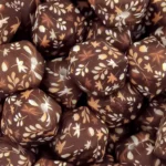 Perles en silicone - 14 mm - Hexagone - Impression d'automne – Image 2