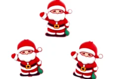 3D P&egrave;re No&euml;l perle en silicone