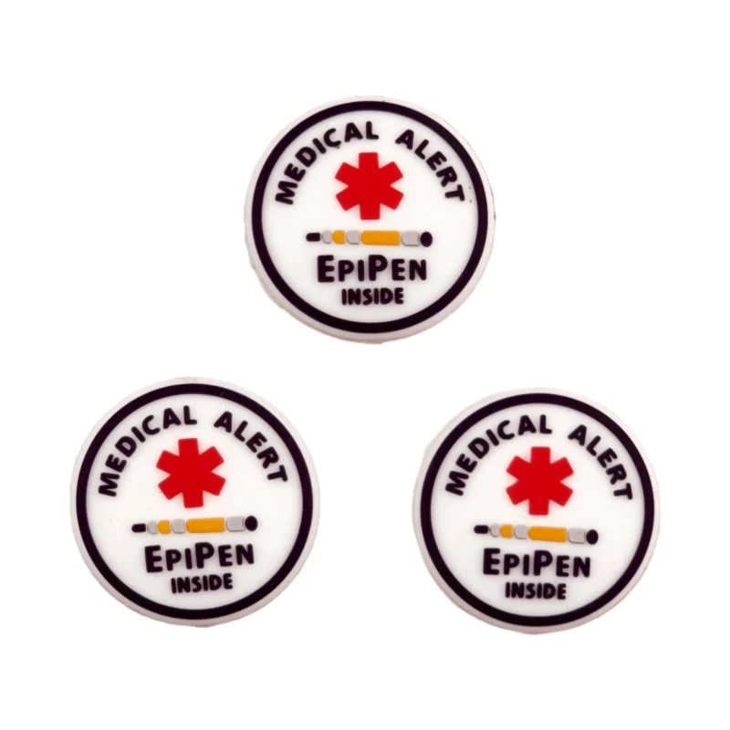 Silikonperlen - Medizinisches Alarmsignal - Epipen