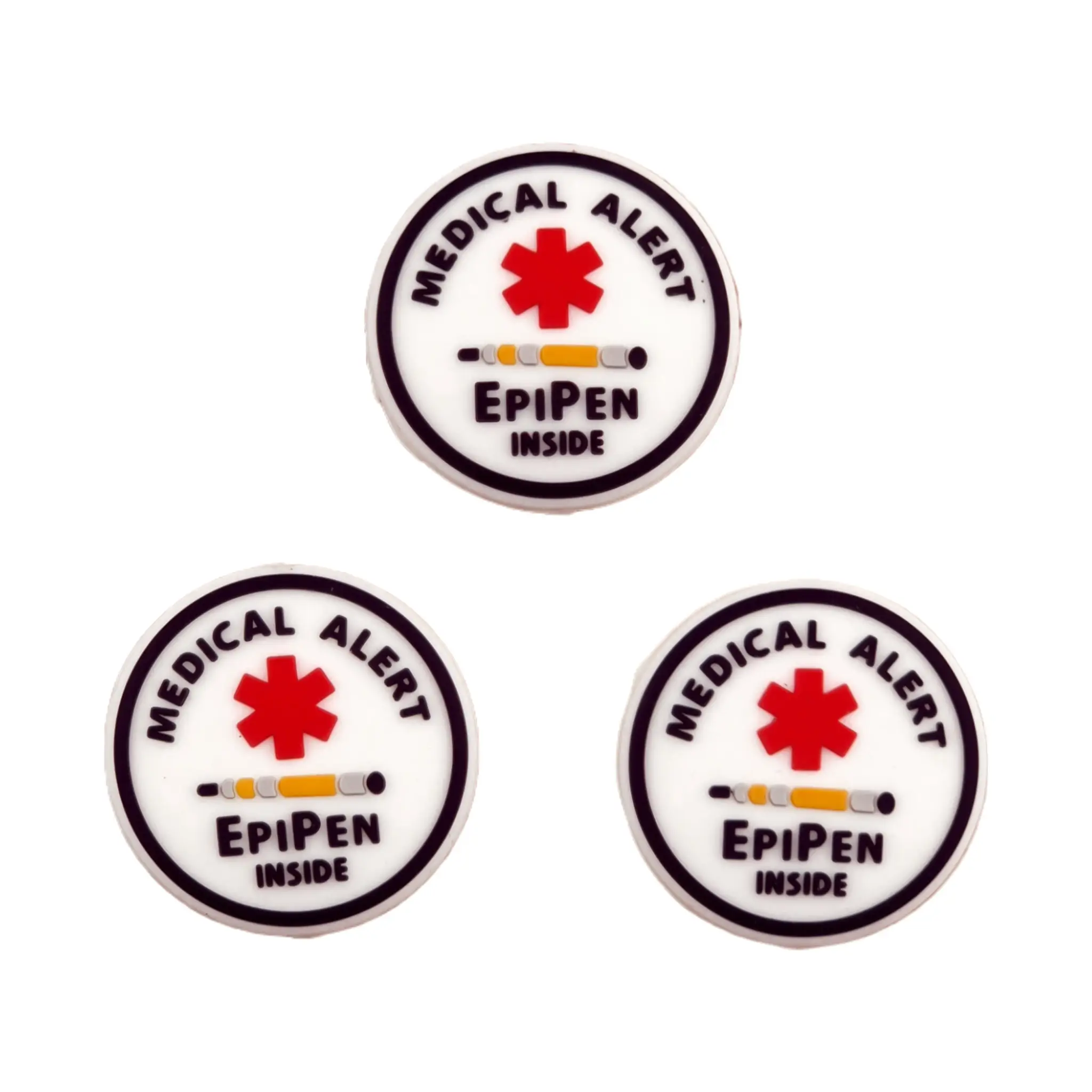 Namenlos-929 Silikonperlen - Medizinisches Alarmsignal - Epipen – Bild 1