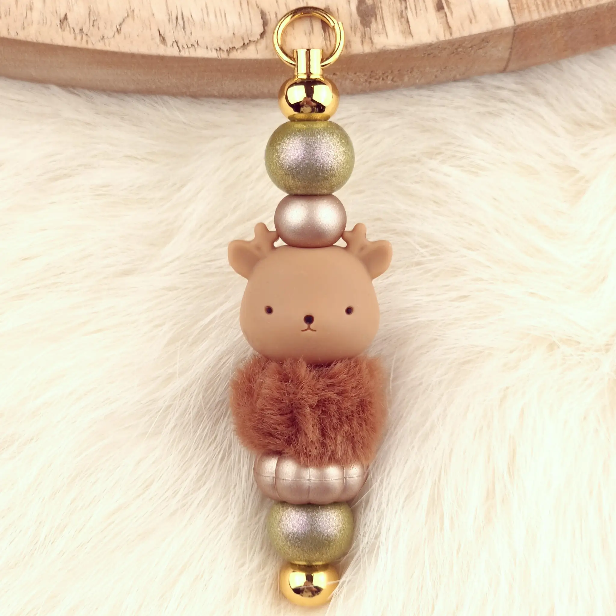 20241102_155446 DIY Kerst hanger - Hertje - Caramel – Bild 1