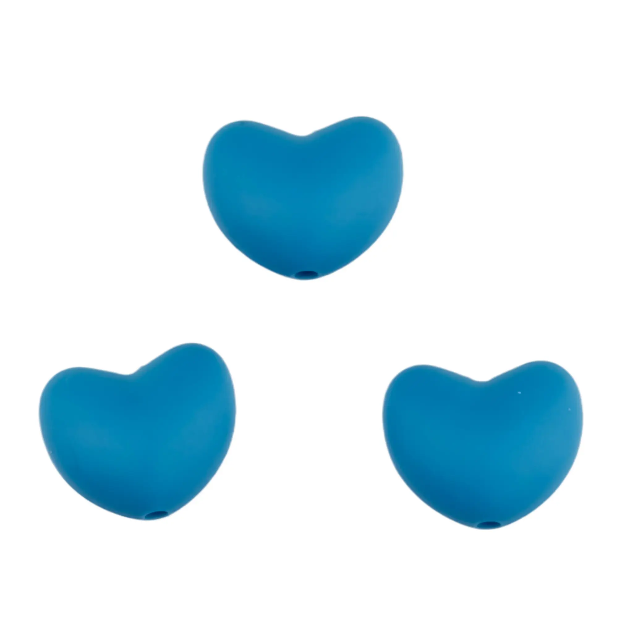 20241103_174539 Silikonperlen - Herz - Cyan – Bild 1