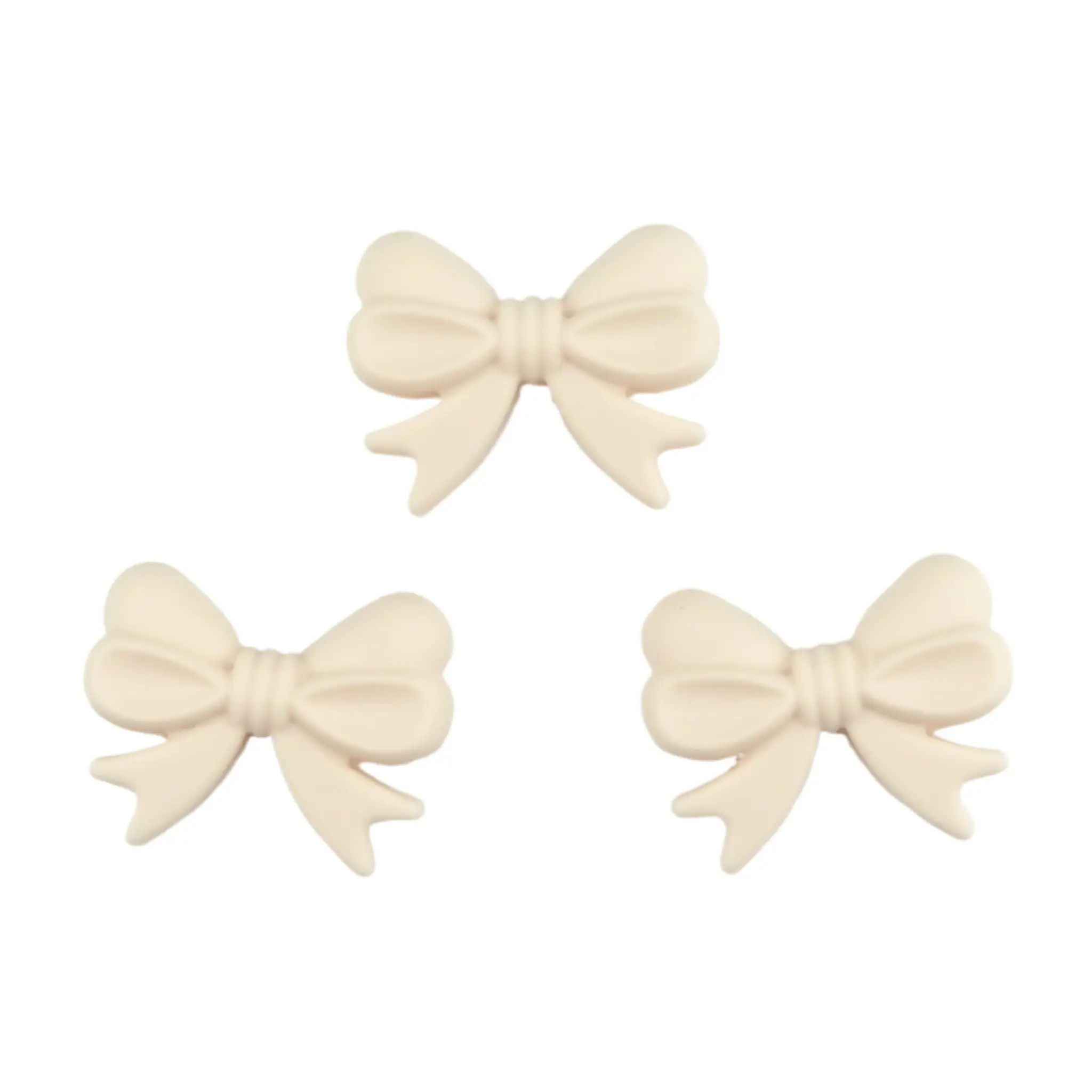 20241103_180848 Siliconen kralen - Strik - Verticaal Rijggat - Ivory - Afbeelding 1