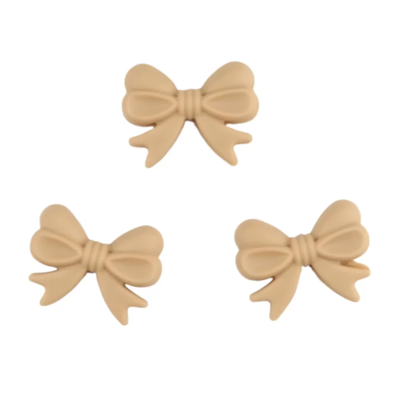 Silikonperlen - Bogen - Vertikale Bohrung - Sand