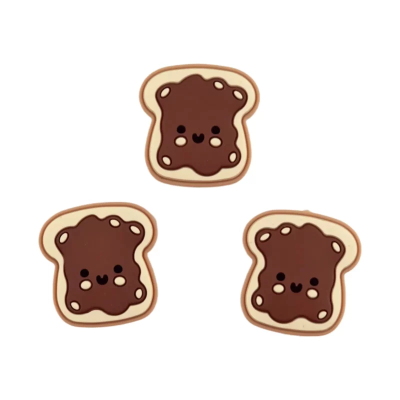 Perle de silicone - Sandwich - Chocopaste