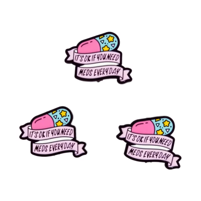 Siliconen Kraal - It's Okay if you need Meds