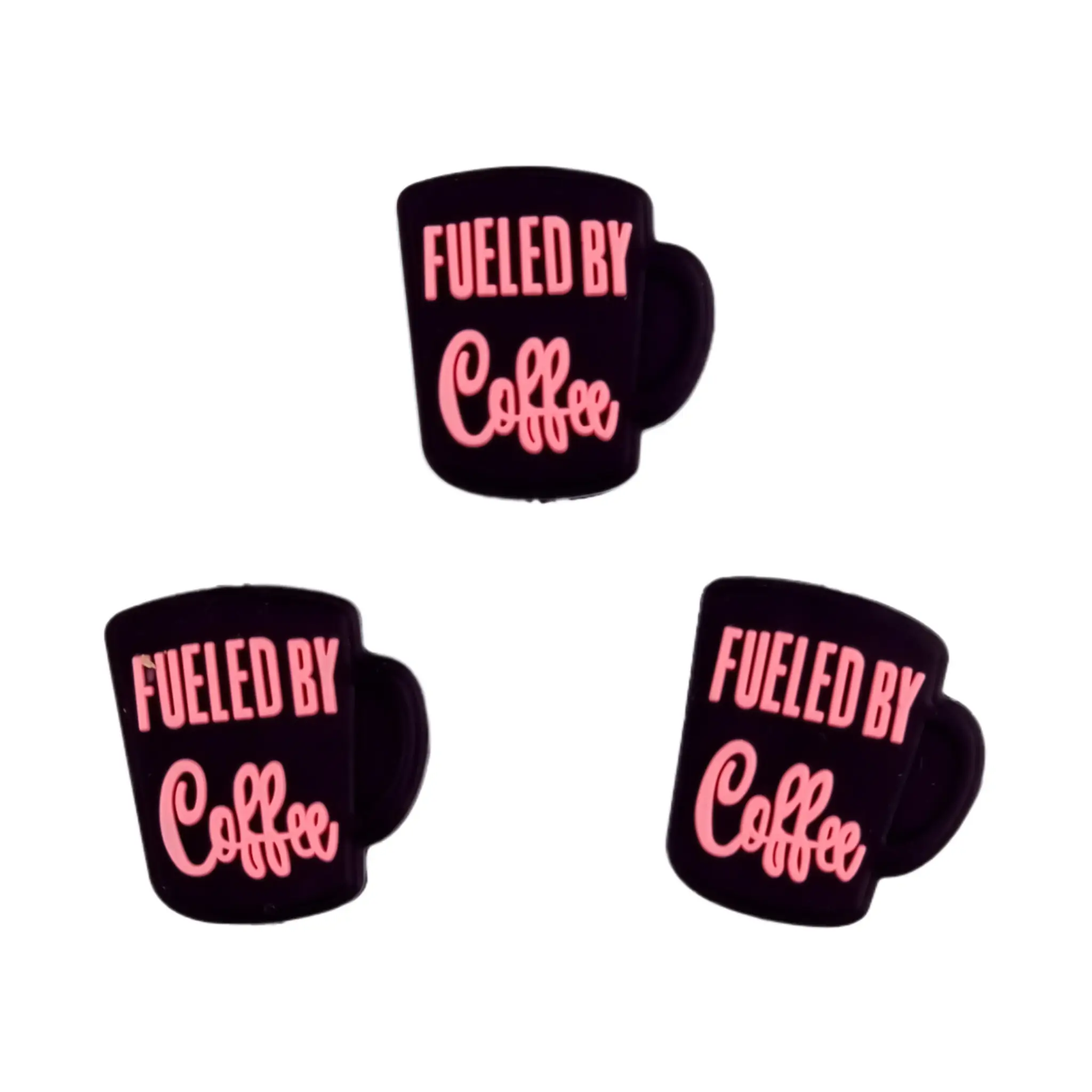 Alimenté par le café - Noir Alimenté par le café - Noir