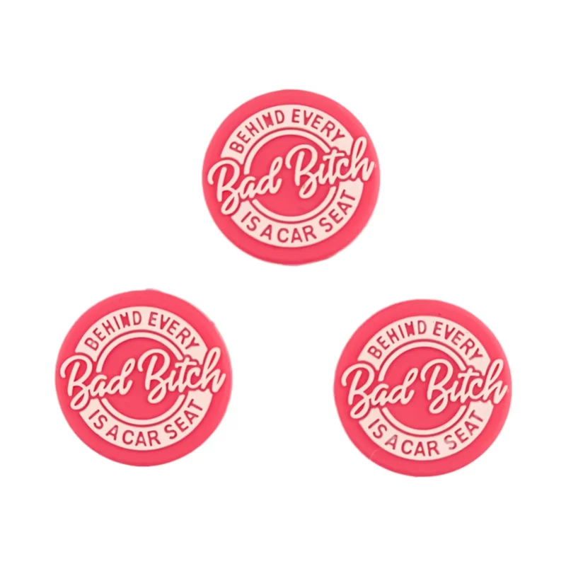 Siliconen Kraal - Bad Bitch - Donker Poeder Roze