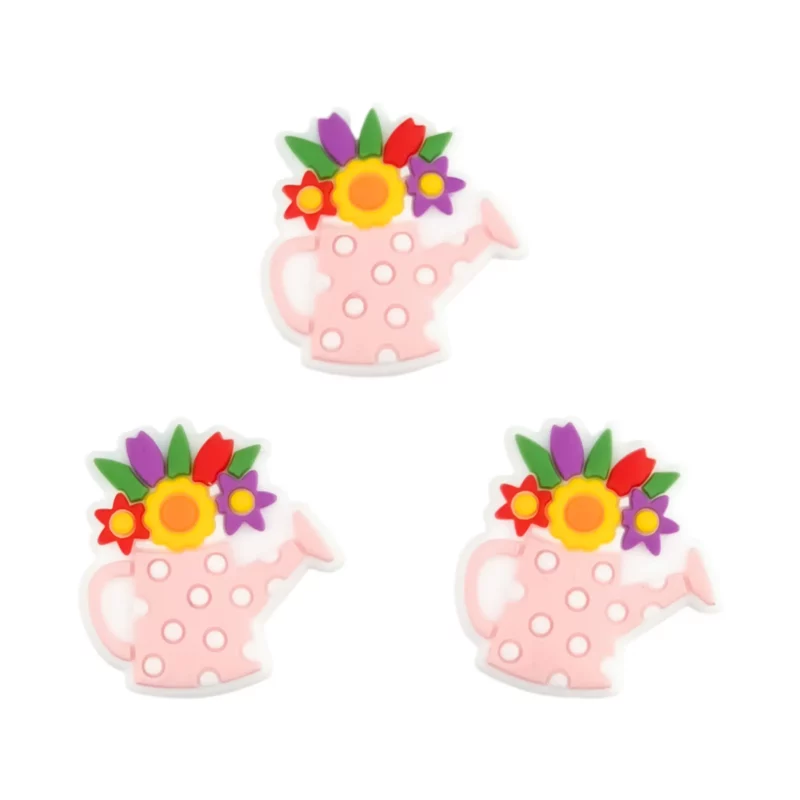 Siliconen Kraal - Gieter - Perzik roze