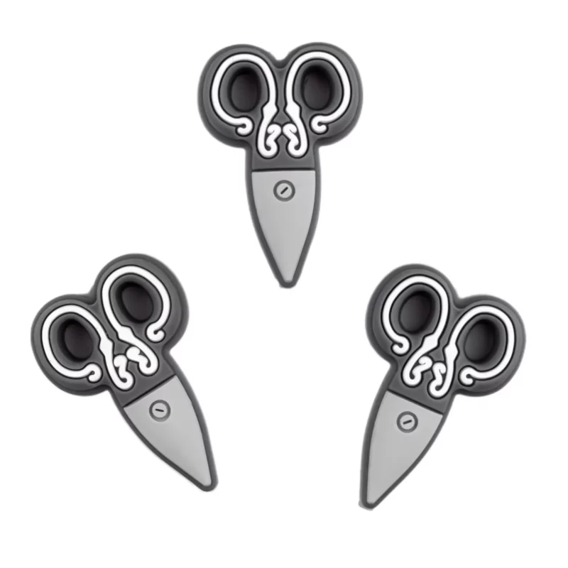 Siliconen kraal - Schaar - Antraciet