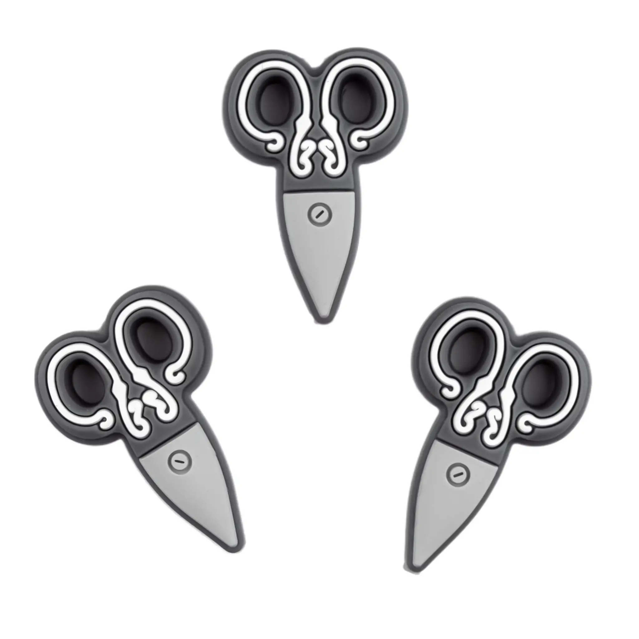 20241103_191135 Silikonperle - Schere - Anthrazit – Bild 1