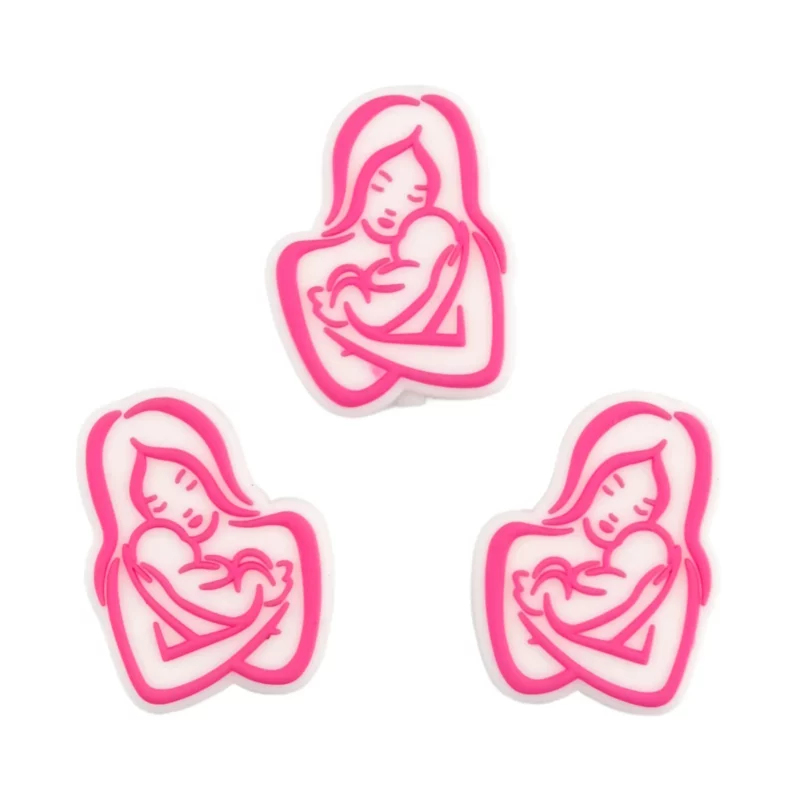 Siliconen kraal - Moeder en Kind Borstvoeding