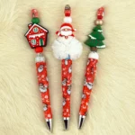 DIY Kerst Pennen - Set Rood - Kersthuis – Bild 2