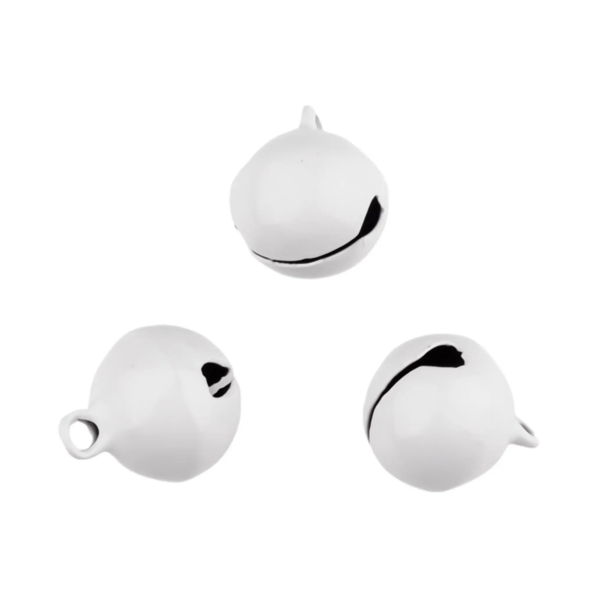 20241119_095910 Glocke - 12 mm - Weiß - Pro Stück – Bild 1