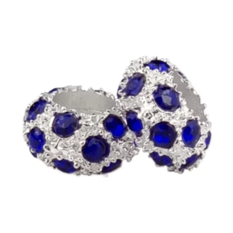 Tussenschijfje Sparkle Donut - Koningsblauw