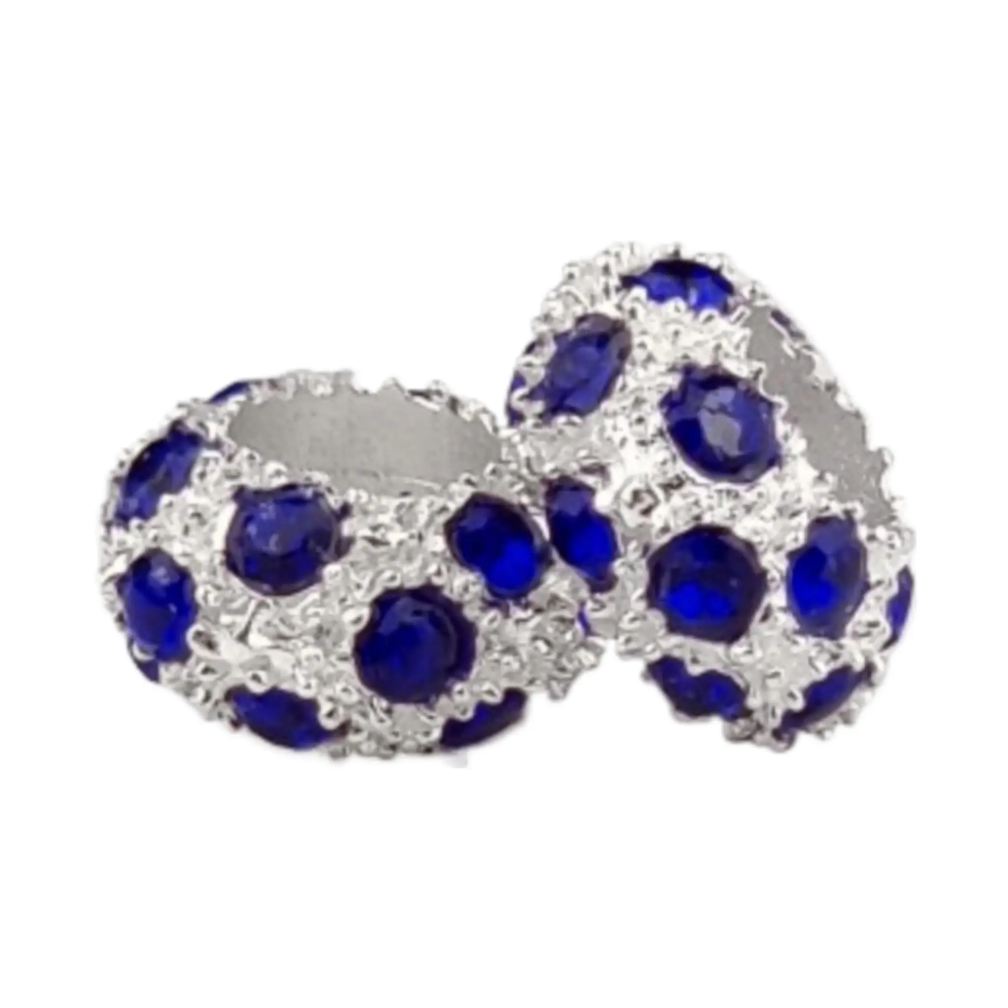 20241119_101616 Tussenschijfje Sparkle Donut - Koningsblauw - Afbeelding 1