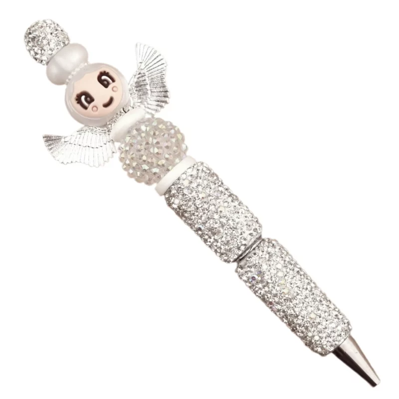 DIY Kralen pen Sparkle - Silver angel