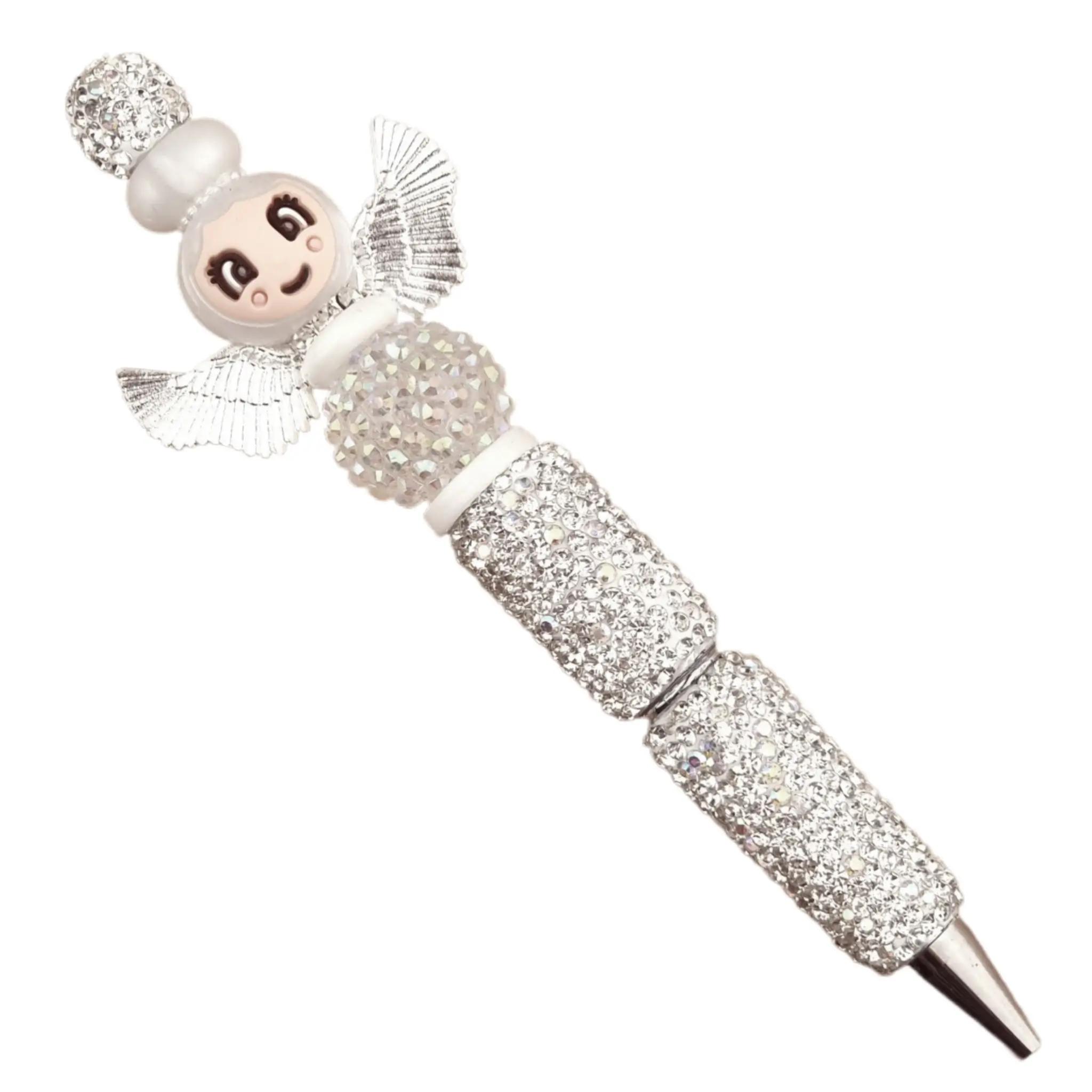 20241123_135447 DIY Kralen pen Sparkle - Silver angel – Bild 1