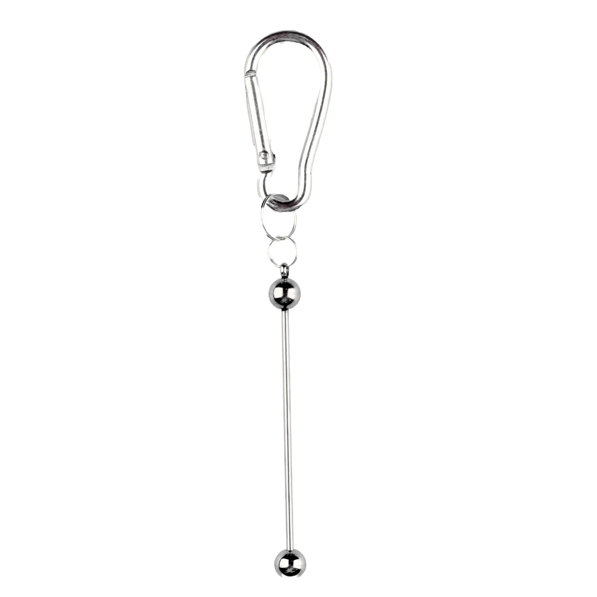 Namenlos-0972 Karabiner / Handtaschenaufhänger Silber – Bild 1