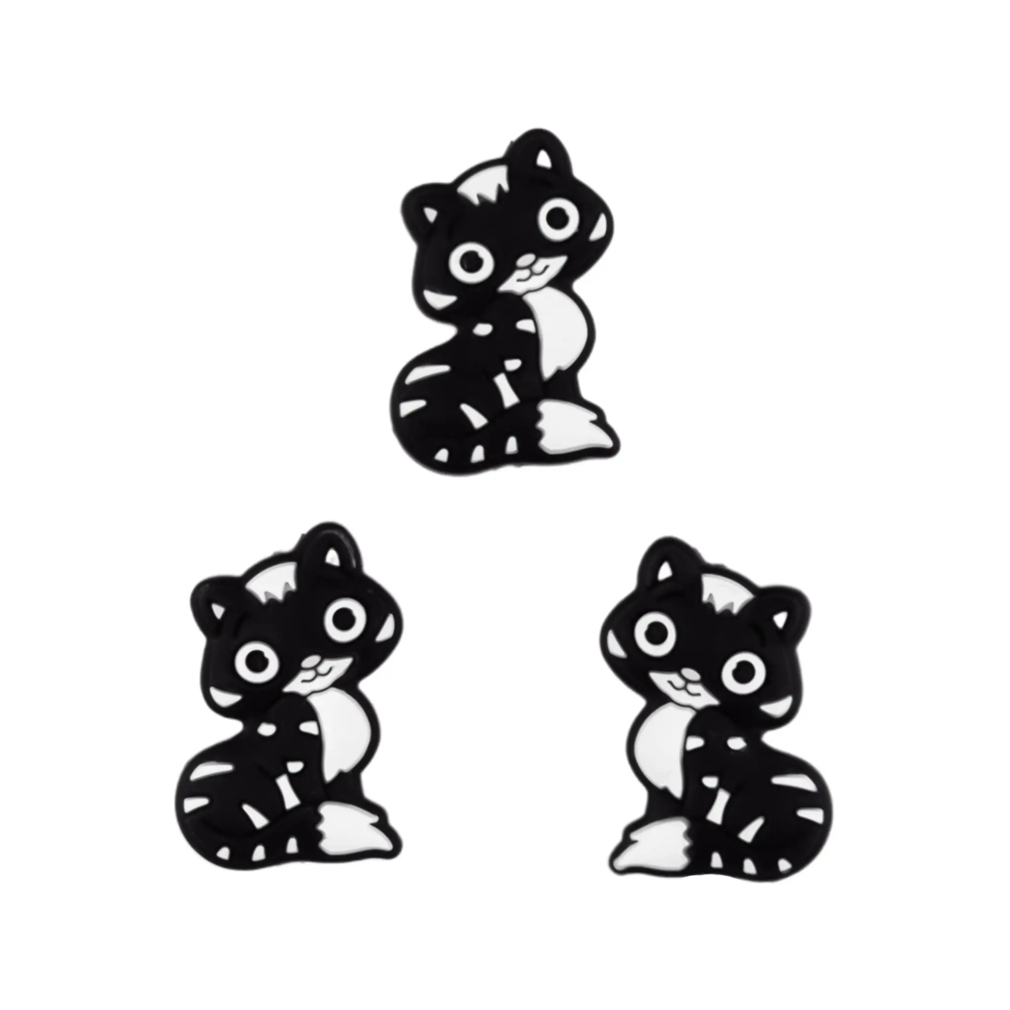 Chat rayé - Noir Chat rayé - Noir