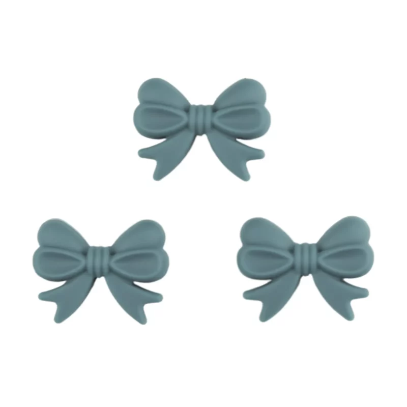 Silikonperlen - Schleife - Vertikale Gewindebohrung - Ozean