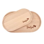 Hout Gegraveerd - Presentatie Blad - Groot - 36 cm x 20 cm - Afbeelding 4