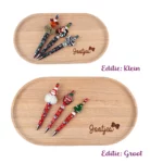 Hout Gegraveerd - Presentatie Blad - Groot - 36 cm x 20 cm - Afbeelding 7