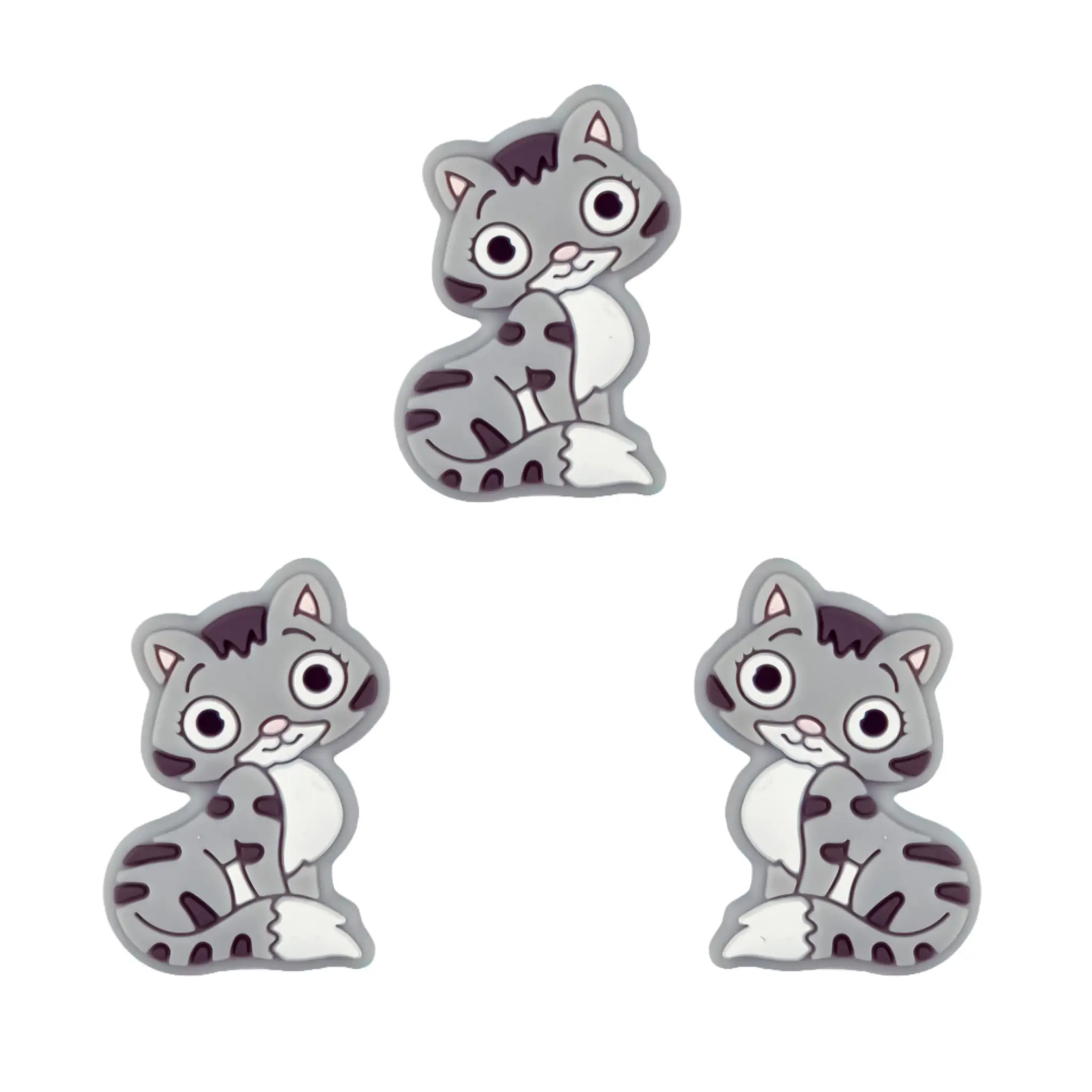 Chat rayé - Gris Chat rayé - Gris