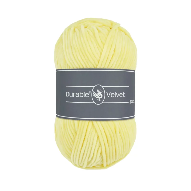 Durable Velvet - Kleur 309 Light Yellow