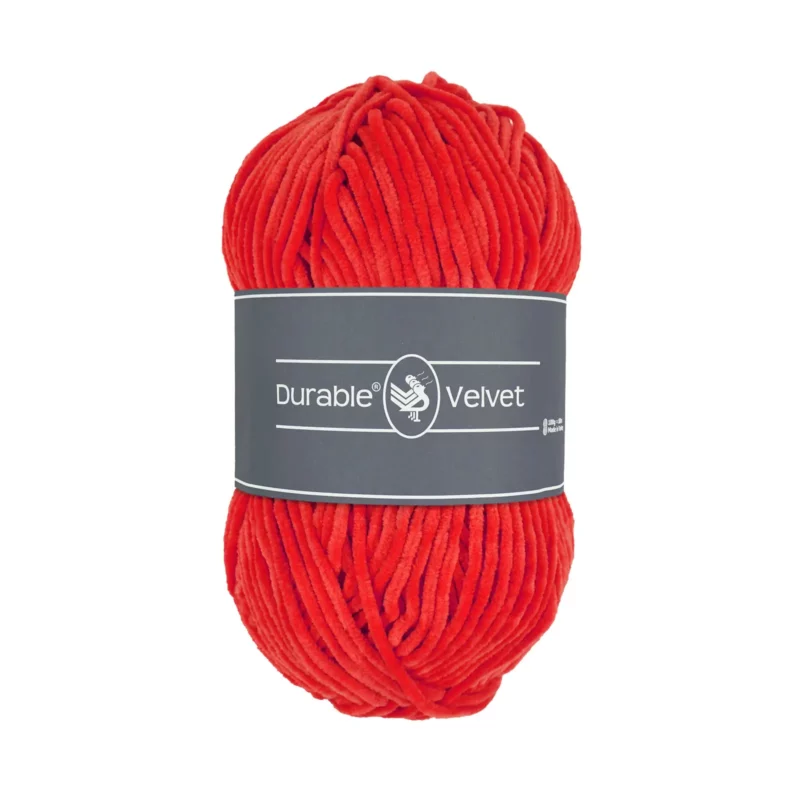 Durable Velvet - Kleur 318 Tomato