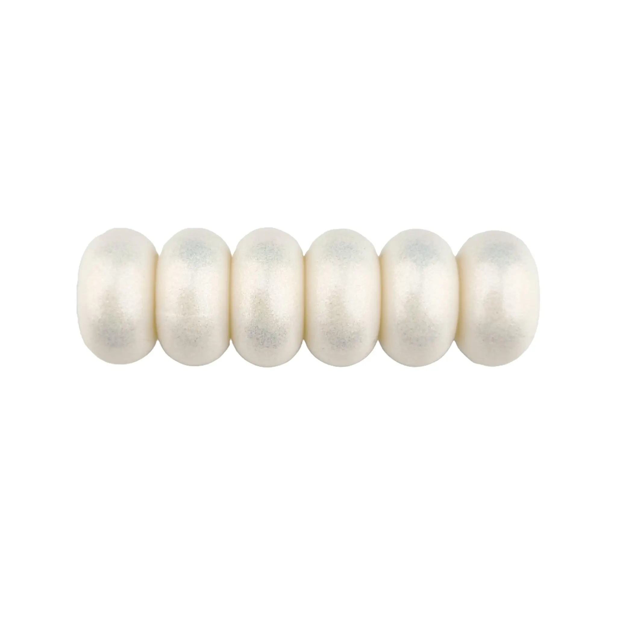 Kokos parel abacus Perles en silicone 14 mm - Abacus - Coconut Pearl Print – Image 1