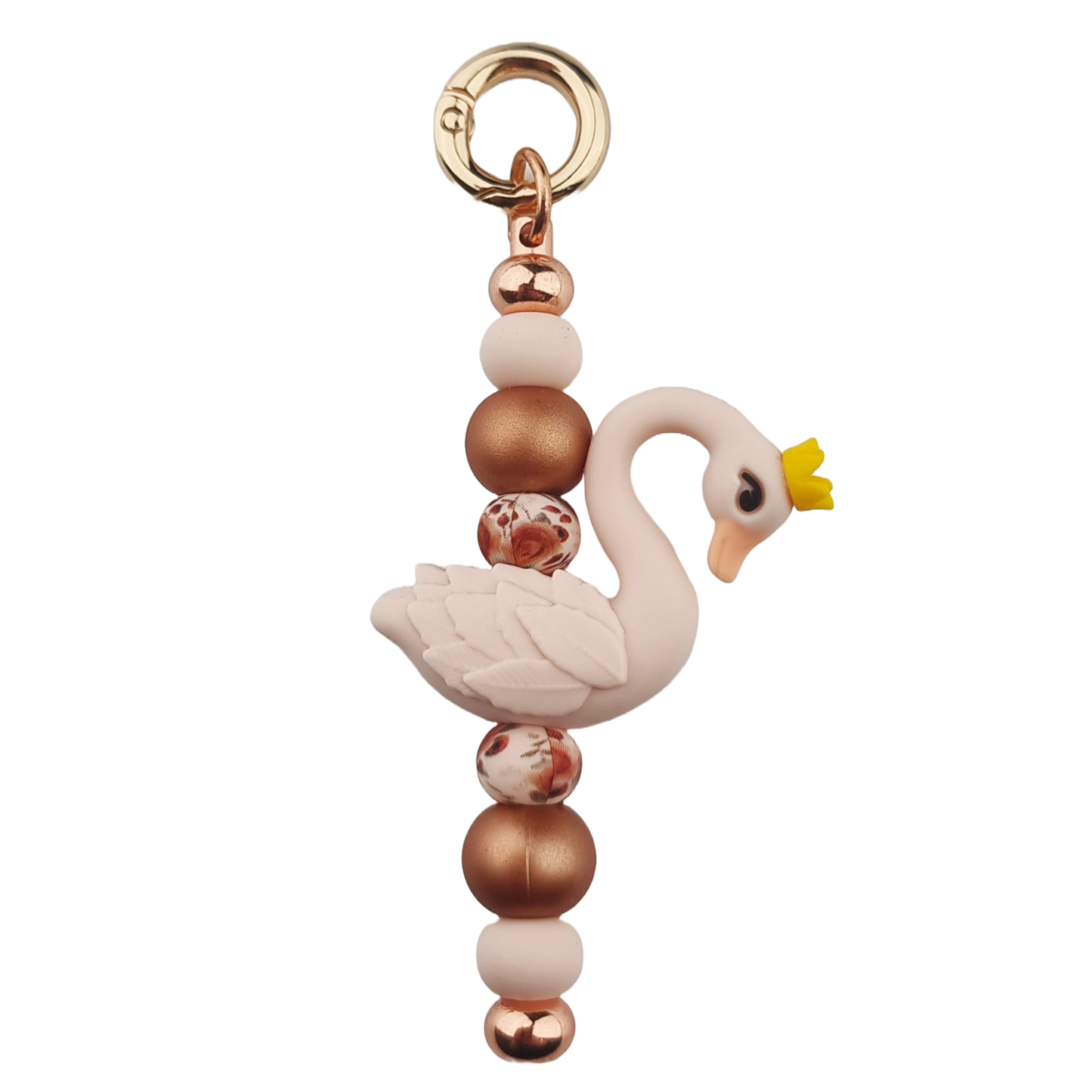 Siliconen kralen - 3D Zwaan - Uniek Jootjes Design - Astilbe - Afbeelding 2