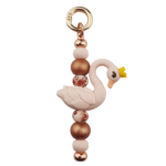 Siliconen kralen - 3D Zwaan - Uniek Jootjes Design - Astilbe - Afbeelding 2