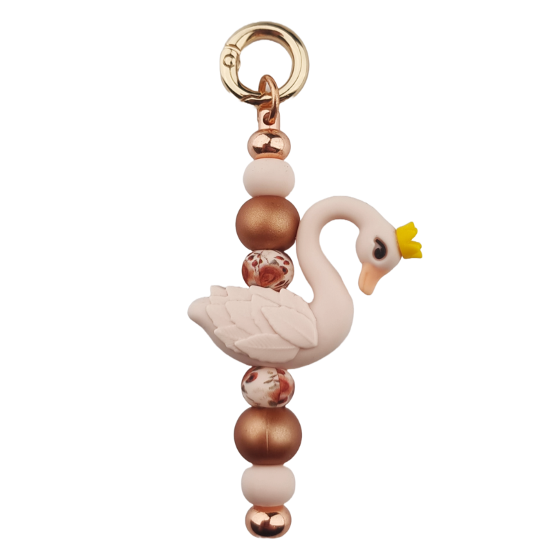 DIY Sleutel / Telefoonhanger - Zwaantje - Astilbe