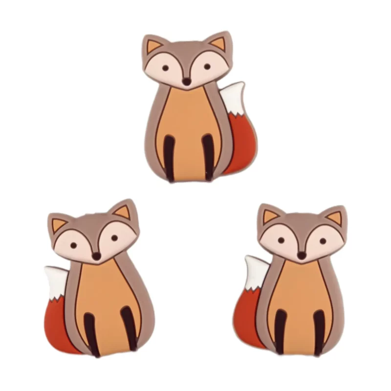 Perle en silicone - Arti the Fox - Caffe latte/Hazelnut